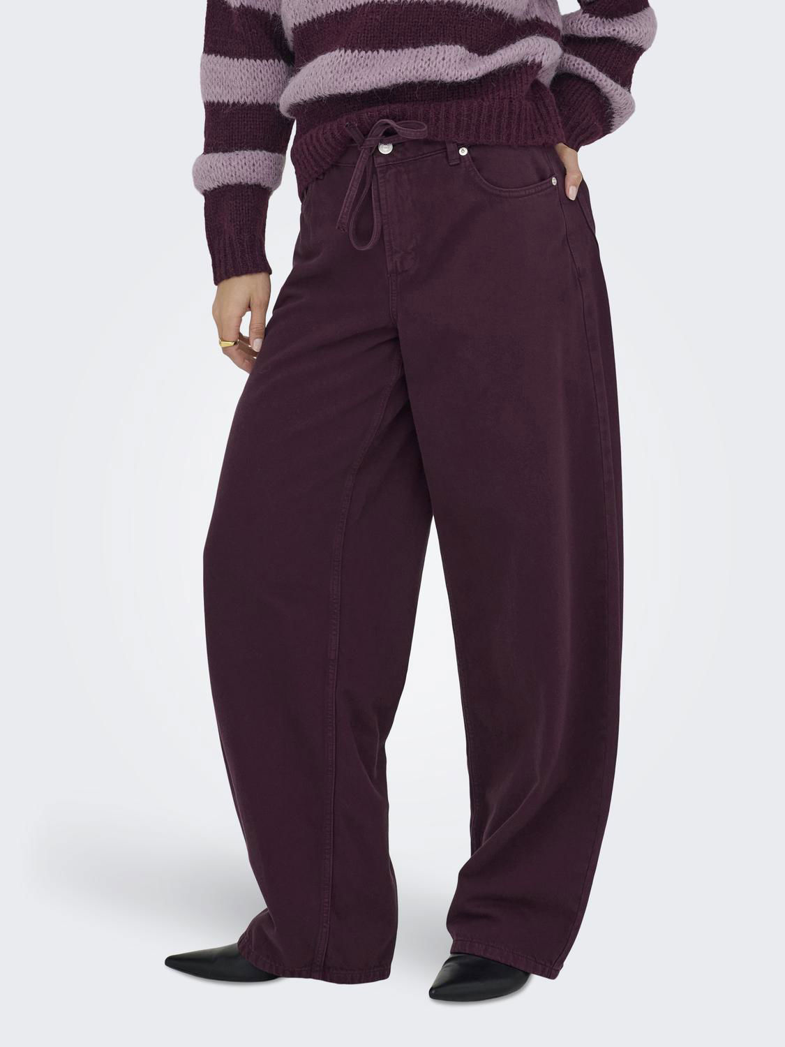 ONLGIANNA-MILLY MW STR BELT PANT PNT