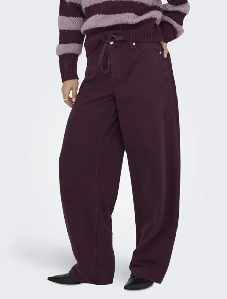 ONLGIANNA-MILLY MW STR BELT PANT PNT