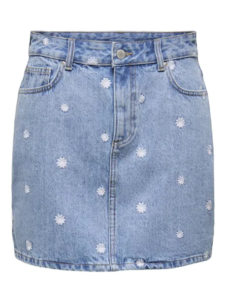 ONLSTELLA DAISY SHORT SKIRT DNM NOOS