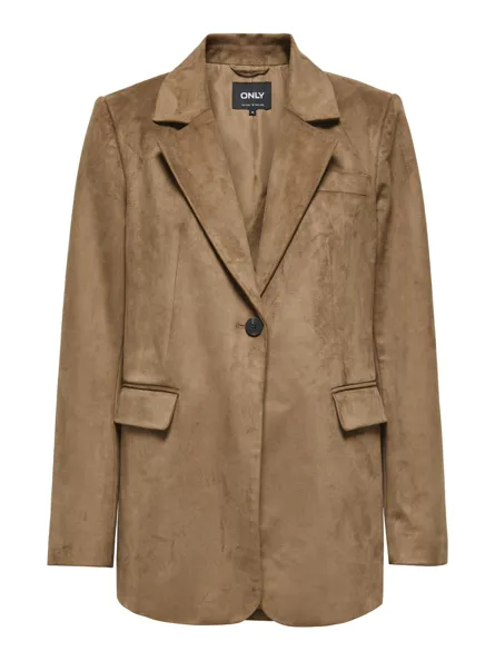 ONLTULIP LIFE FAUX SUEDE BLAZER OTW