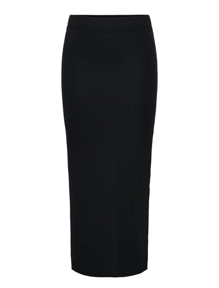 ONLEMMA2 Klassieke lange rok met split aan de achterkant