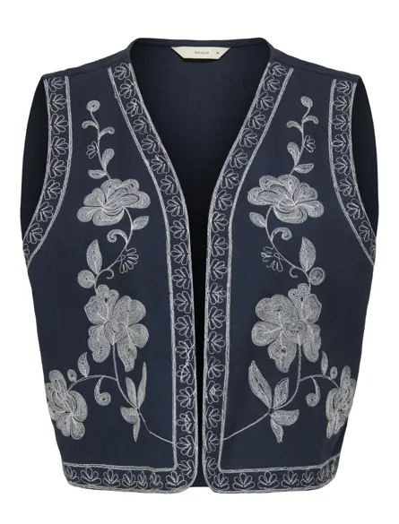 PGAVA Elegante Regular Fit Weste mit V-Ausschnitt für den Sommer
