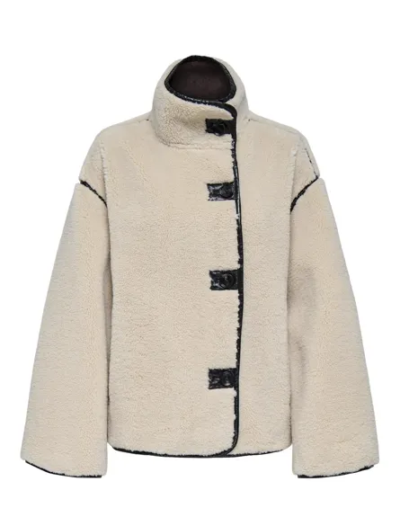 STURAFAELA BONDED TEDDY JACKET OTW