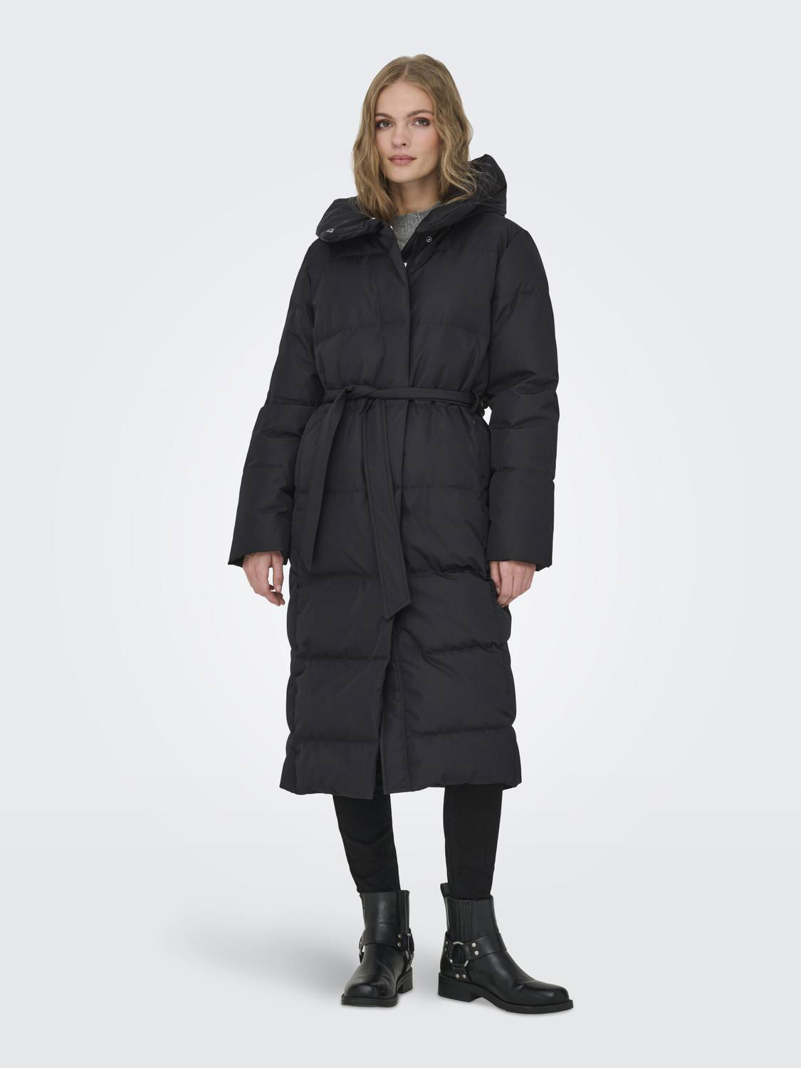 ONLDAGMAR PUFFER BELT DOWN COAT OTW