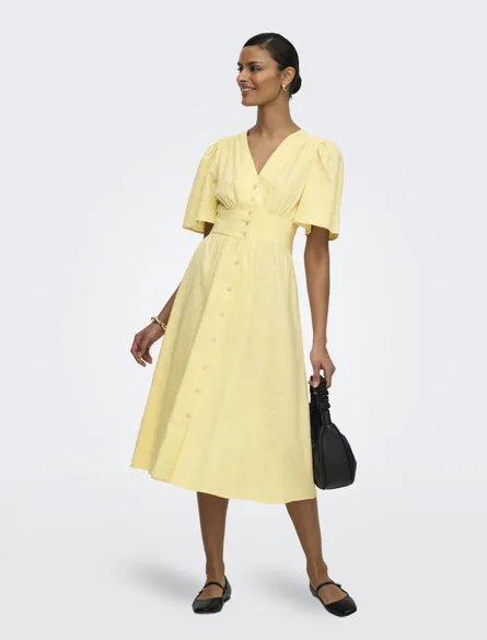 JDYNORA 2/4 MIDI DRESS WVN NOOS