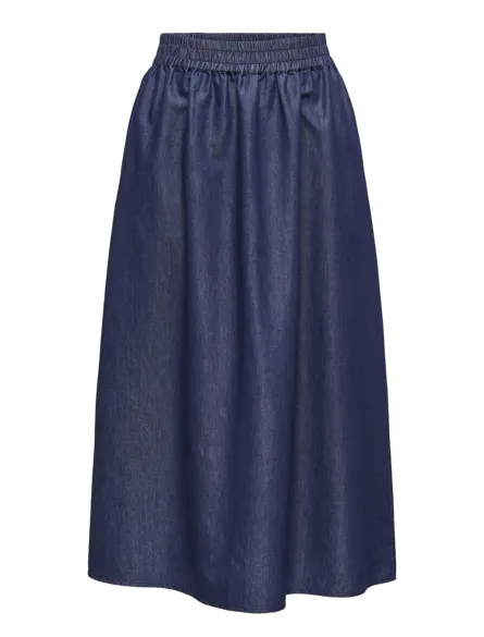 ONLRIVER Eleganter Jeansrock mit elastischem Bund