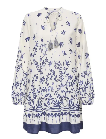 PGALANNA Essentiële herfstjurk met V-hals met lange mouwen en normale pasvorm - Verhoog je stijl