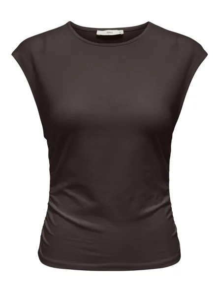 ONLMIRA Damen Kurzarm Sommer Top in Stretch Fit