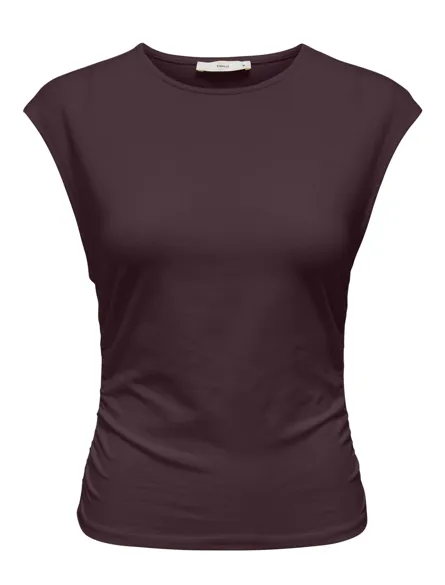 ONLMIRA Damen Kurzarm Sommer Top in Stretch Fit