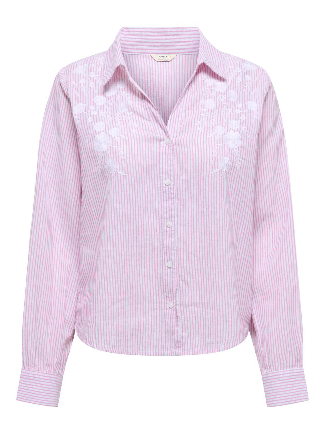 ONLCOSIMA L/S EMB SHIRT EX WVN