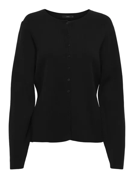 PGHOLLY L/S BUTTON CARDIGAN KNT