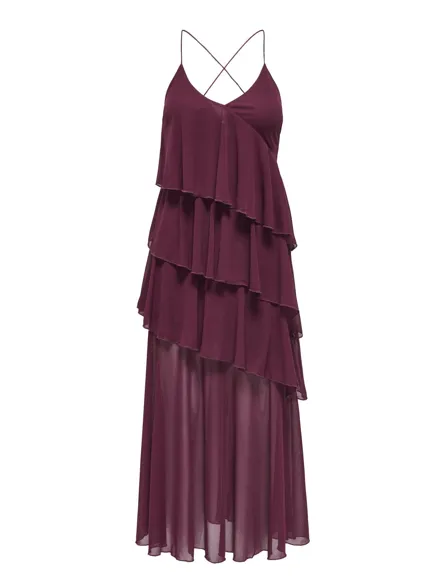 STURAVA SINGLET FLOUNCE DRESS JRS