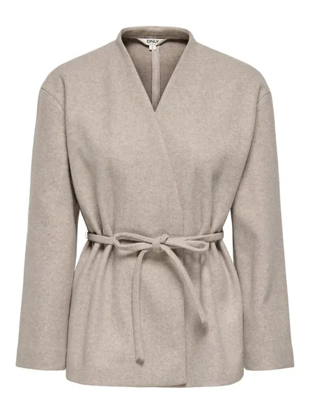 ONLFOX-TRILLION SHORT BELT JACKET PNT