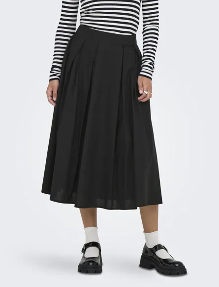 ONLMAILA LONG PLEAT SKIRT WVN