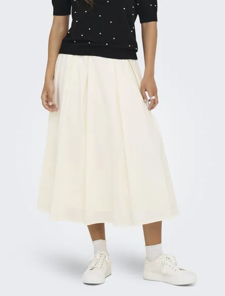 ONLMAILA LONG PLEAT SKIRT WVN