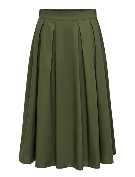 ONLMAILA LONG PLEAT SKIRT WVN