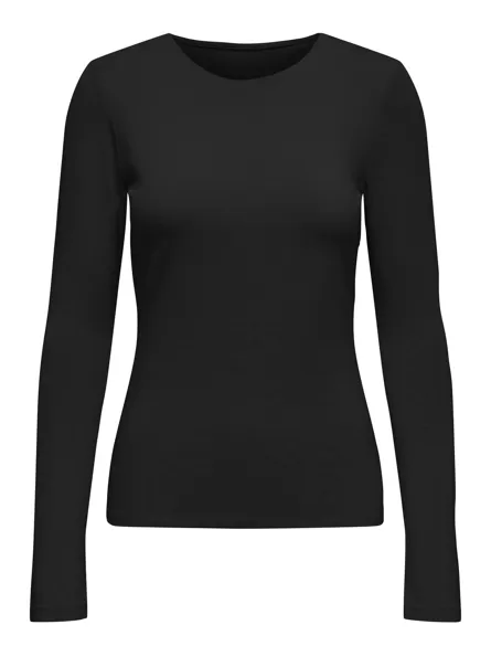 PGLOUISA Stilfuld O-hals top med lange ærmer til dit hverdags chic look