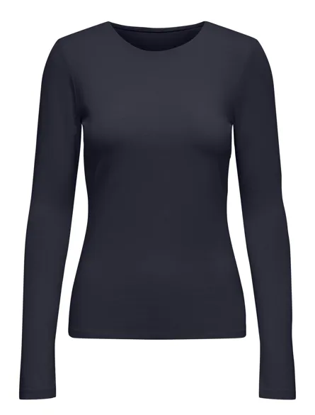 PGLOUISA Stilfuld O-hals top med lange ærmer til dit hverdags chic look