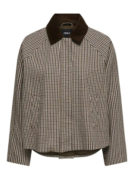 ONLMANILLA CHECK JACKET OTW