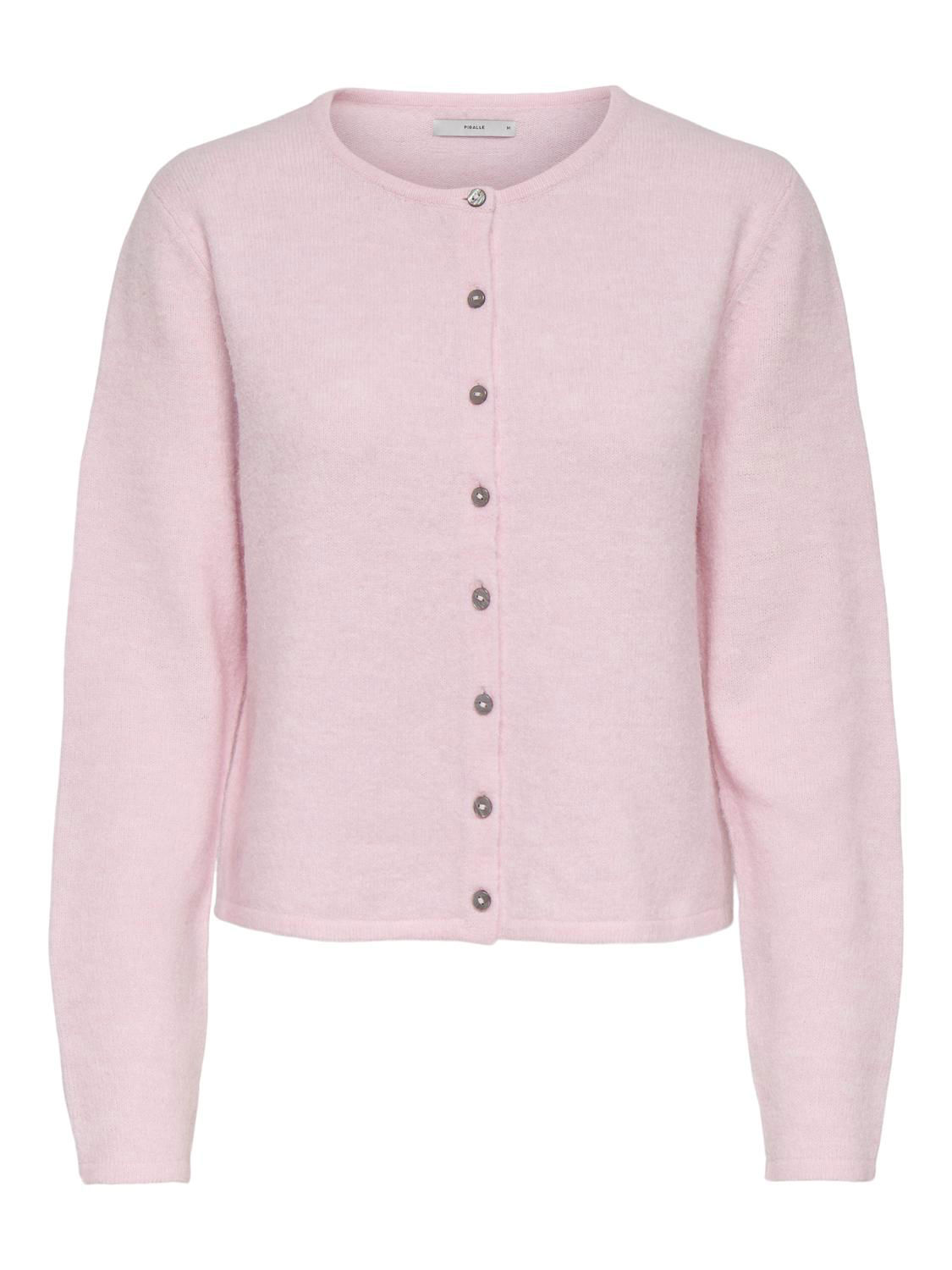 PGMATHILDA Bequeme Strickjacke mit O-Ausschnitt für den Alltag mit langen Ärmeln