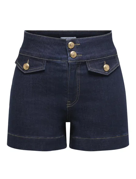 ONLEMILIA HW GOLD BUT DNM SHORTS NOOS