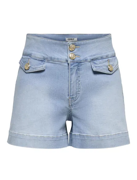 ONLEMILIA HW GOLD BUT DNM SHORTS NOOS