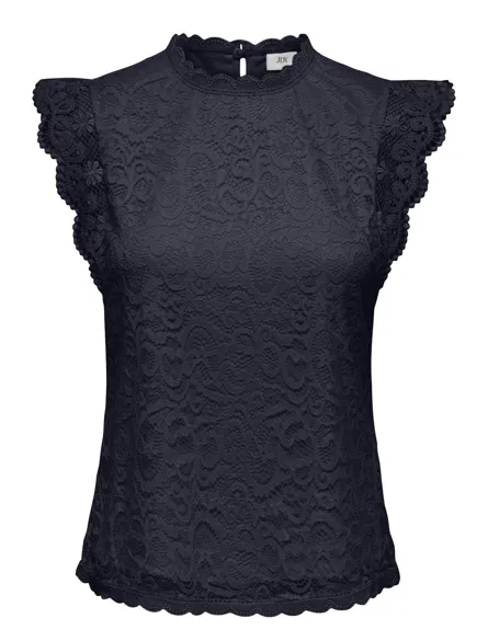 JDYLOTAS S/L LACE TOP JRS NOOS