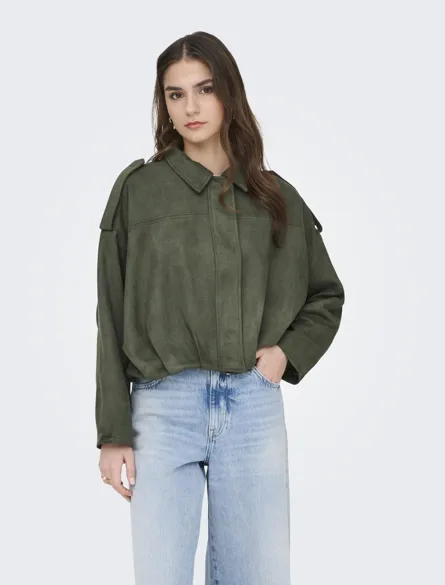 JDYNIA FAUX SUEDE BAT JACKET OTW YFM