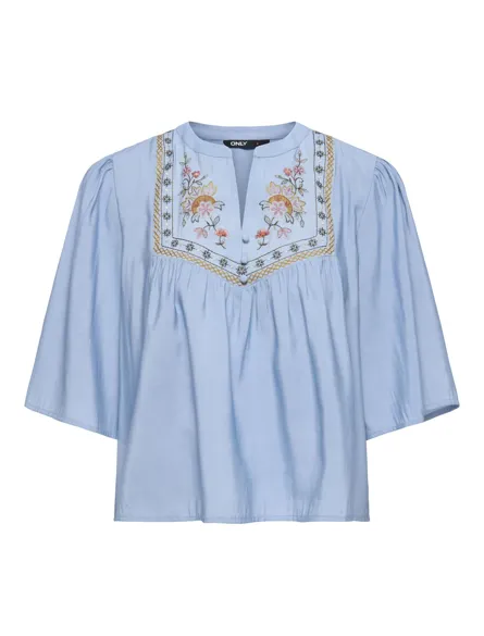 PGSANDRA Se bedst muligt ud med Regular Fit-skjorten med Kinakrave