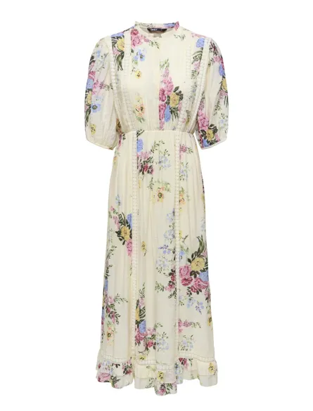 PGANNI Update je garderobe met deze essentiële herfstjurk met O-hals