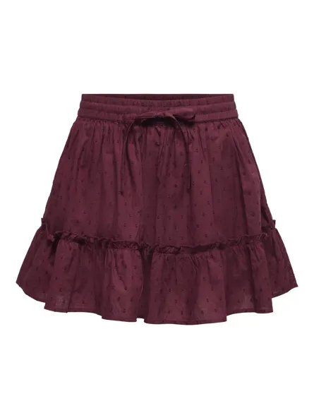 PGRUBY MINI SKIRT WVN