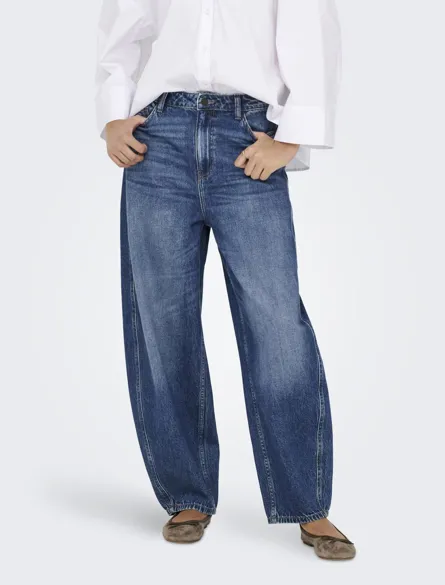 JDYSUSIE MW BARREL MB JEANS DNM NOOS