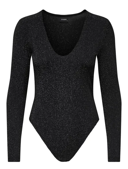 STUVITA Fejr med Style med V-hals Langærmet Party Top