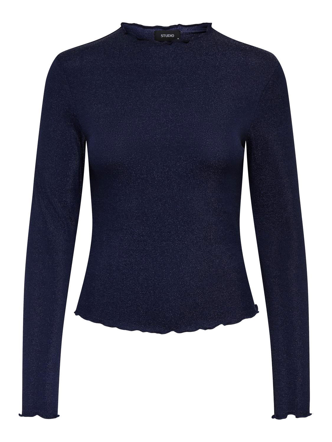 STUMAVIS Langärmeliges Oberteil mit Glitzerdetail