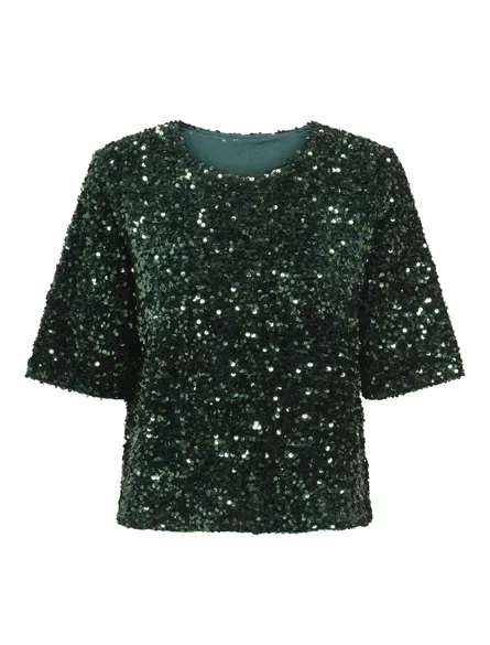 STUCALLAN Regular Fit Bluse für besondere Anlässe mit 2/4 Ärmeln