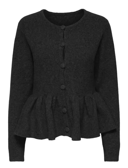 ONLPIRUET LS PEPLUM CARDIGAN EX KNT