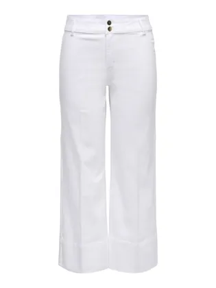 ONLMADISON HW DOUB BUT CROP WIDE DNM WHI