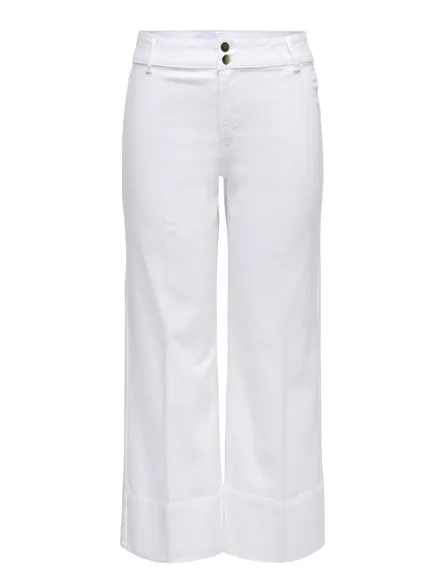 ONLMADISON HW DOUB BUT CROP WIDE DNM WHI