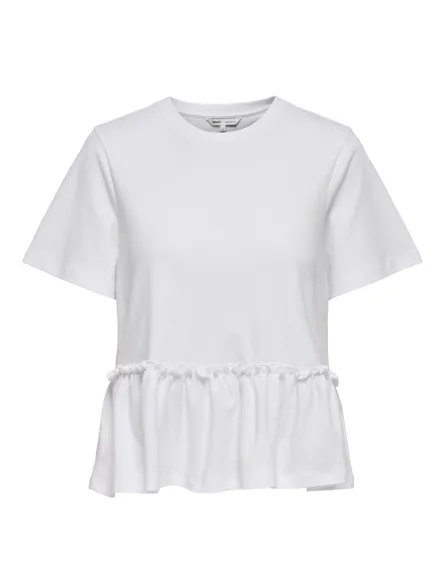 PGZIKKA LIFE S/S PEPLUM TOP JRS