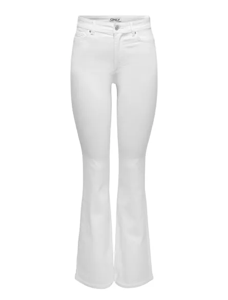 ONLWAUW HW FLARED WHITE DNM PIM221
