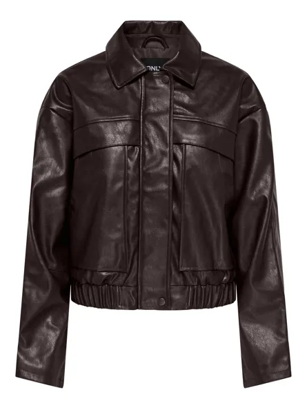 ONLMELLE FAUX LEATHER JACKET OTW