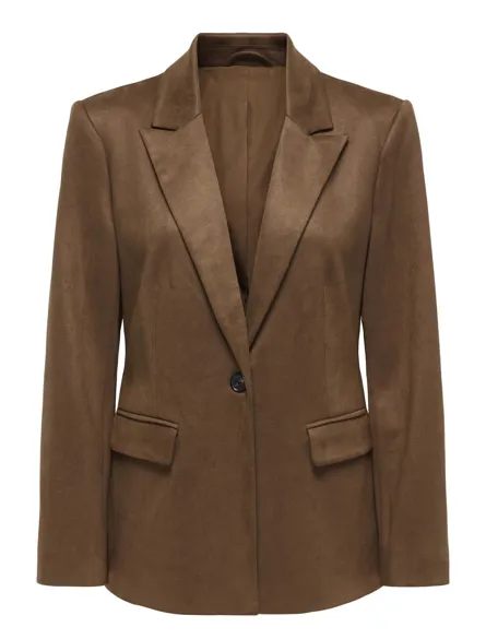ONLADDI L/S FAUX SUEDE BLAZER TLR