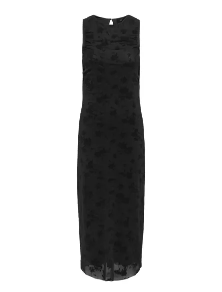 JDYRUBY S/L ROUCHING FLOCK DRESS JRS