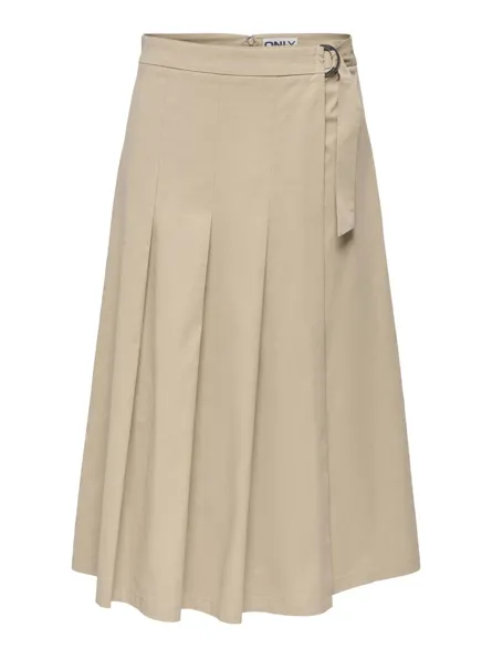 ONLANNY HW LONG PLEAT BELT SKIRT PNT