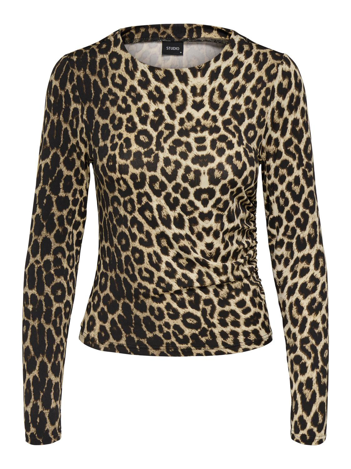 STUTELSA Schmales, tailliertes Oberteil mit Rüschen