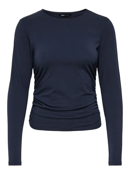 ONLMIRA LIFE L/S RUCHING TOP JRS NOOS