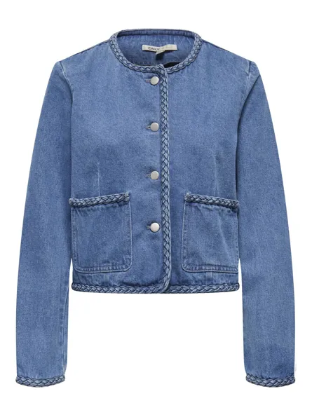 ONLMARILYN LS BRAIDED DNM JKT YOR