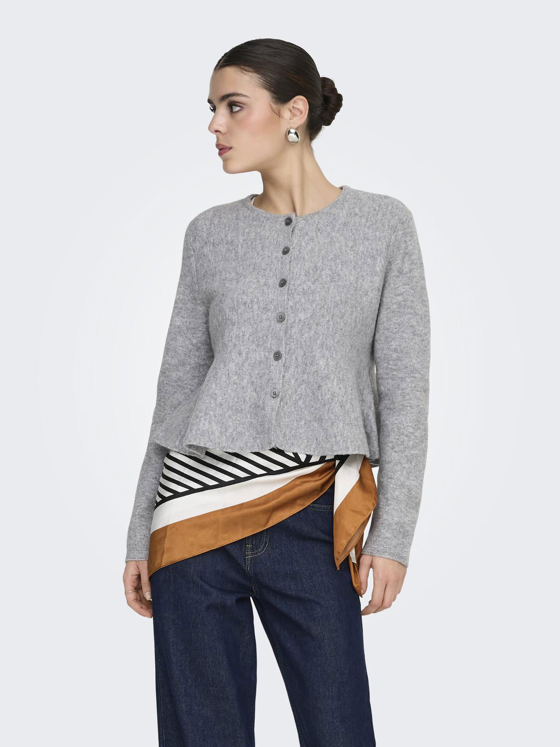 JDYROSEMARY LIFE L/S ON CARDIGAN KNT