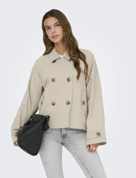 ONLJULIANE SHORT LIFE TRENCHCOAT OTW