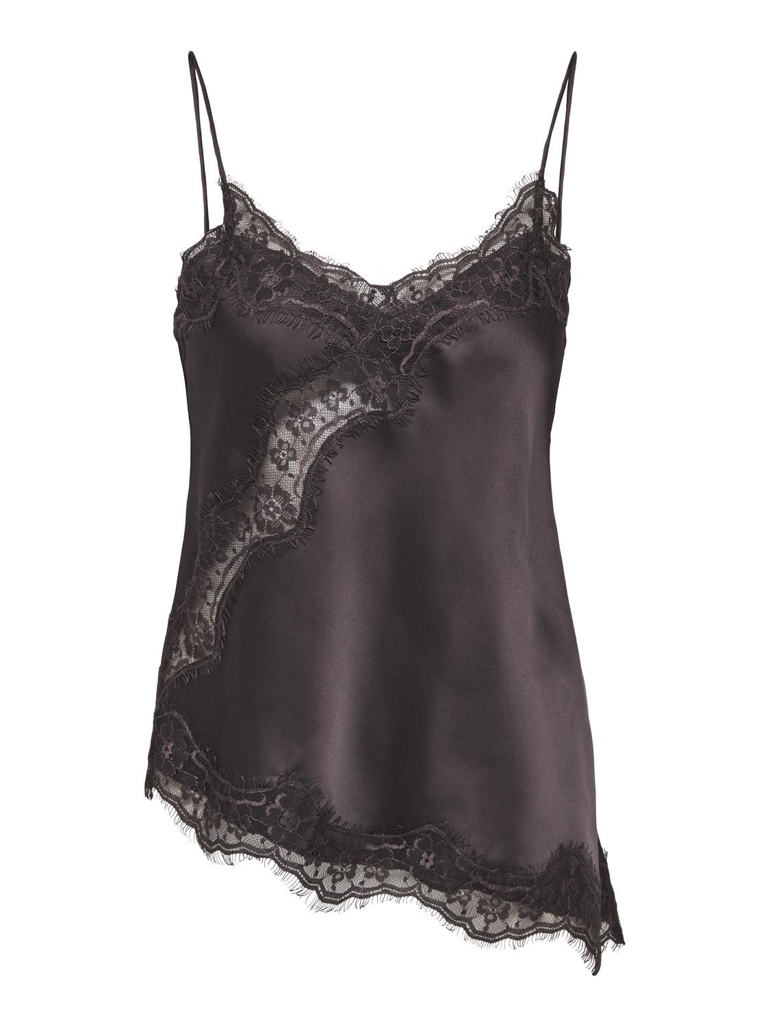 JDYFIFI S/L ASYM LACE SINGLET WVN EXP